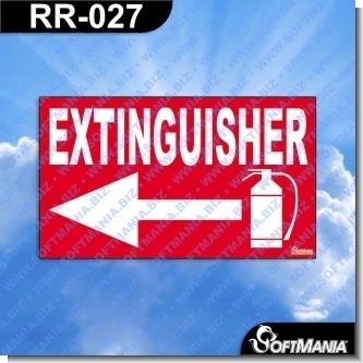 Read full article Premade Sign - EXTINGUISHER VERSION 06