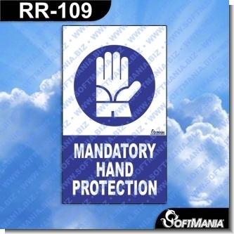 Read full article Premade Sign - MANDATORY HAND PROTECTION Read full article Premade Sign - MANDATORY HAND PROTECTION