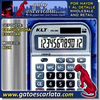 Read full article SCHOOL CALCULATOR MODEL 402K