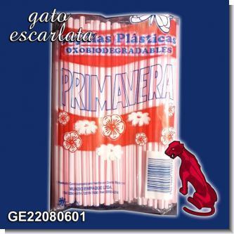 Lee el articulo completo PAJILLAS PLASTICAS OXOBIODEGRADABLES MARCA PRIMAVERA - 12 PAQUETES CON 100 UNIDADES CADA UNO