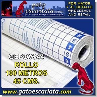 Lee el articulo completo PLASTICO ADHESIVO TRANSPARENTE PARA FORRAR CUADERNOS - ROLLO DE 100 METROS DE LARGO POR 45 CENTIMETROS DE ANCHO