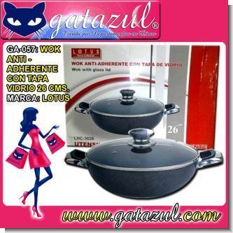 Read full article NON-STICK WOK WITH GLASS LID 26 CENTIMETER