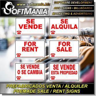 Read full article PREMADE SALE / RENT SIGNS Read full article PREMADE SALE / RENT SIGNS