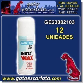 Read full article LIQUID SHOE POLISH BRAND INSTAWAX 60 MILILITERS - WHITE COLOR - DOZEN Read full article LIQUID SHOE POLISH BRAND INSTAWAX 60 MILILITERS - WHITE COLOR - DOZEN