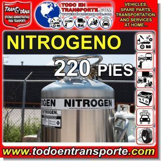 Read full article NITROGEN GAS CYLINDER REFILL (N) - 220 FEET