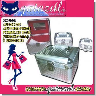 Read full article FINE JEWELERY SET IN THE SHAPE OF A TRUNK (14X14X17 CENTIMETERS) 3 UNITS