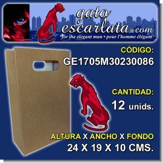 Lee el articulo completo BOLSA PARA REGALOS DE PAPEL KRAFT DE 24 X 19 X 10 CENTIMETROS - 12 UNIDADES Lee el articulo completo BOLSA PARA REGALOS DE PAPEL KRAFT DE 24 X 19 X 10 CENTIMETROS - 12 UNIDADES