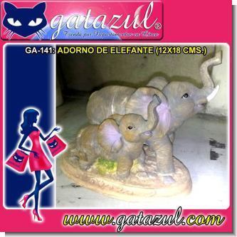 Lee el articulo completo ADORNO DE ELEFANTE (12X18 CENTIMETROS)