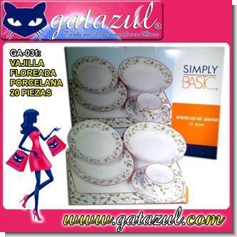 Read full article PORCELAIN FLOWERY TABLEWARE 20 PIECES Read full article PORCELAIN FLOWERY TABLEWARE 20 PIECES