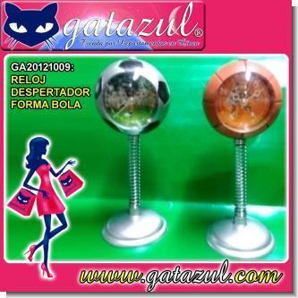 Lee el articulo completo RELOJ DESPERTADOR FORMA BOLA