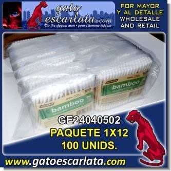 Lee el articulo completo APLICADOR DE MADERA MARCA BAMBOO - PAQUETE DE 12 BOLSAS DE 100 UNIDADES