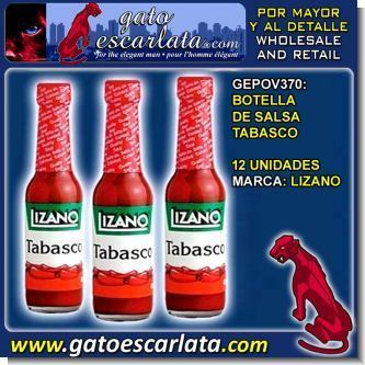 Read full article BOTTLE OF TABASCO SAUCE BRAND LIZANO - 12 UNITS