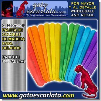 Read full article COLORED WOODEN STICKS FOR ICE CREAMS - PACK OF 100 UNITS