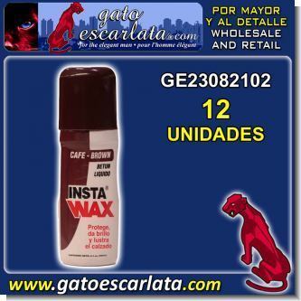 Read full article LIQUID SHOE POLISH BRAND INSTAWAX 60 MILILITERS - BROWN COLOR - DOZEN