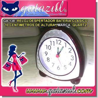 Read full article CLASSIC STYLE BATTERY ALARM CLOCK 10 CENTIMETER TALL