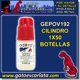 Read full article PLASTIC NAIL GLUE BRAND ADORO - PACKAGE OF 50 BOTTLES